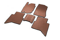 Toyota Hilux 2006-2015 EVA Floor Mats V1 (Brown) photo 2