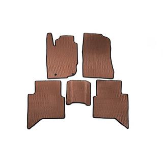 EVA Floor Mats V1 (Brown) Toyota Hilux 2006-2015 photo 1