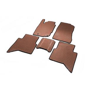 EVA Floor Mats V1 (Brown) Toyota Hilux 2006-2015 photo 2