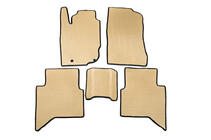 Toyota Hilux 2006-2015 EVA Floor Mats V1 (Beige) photo 1