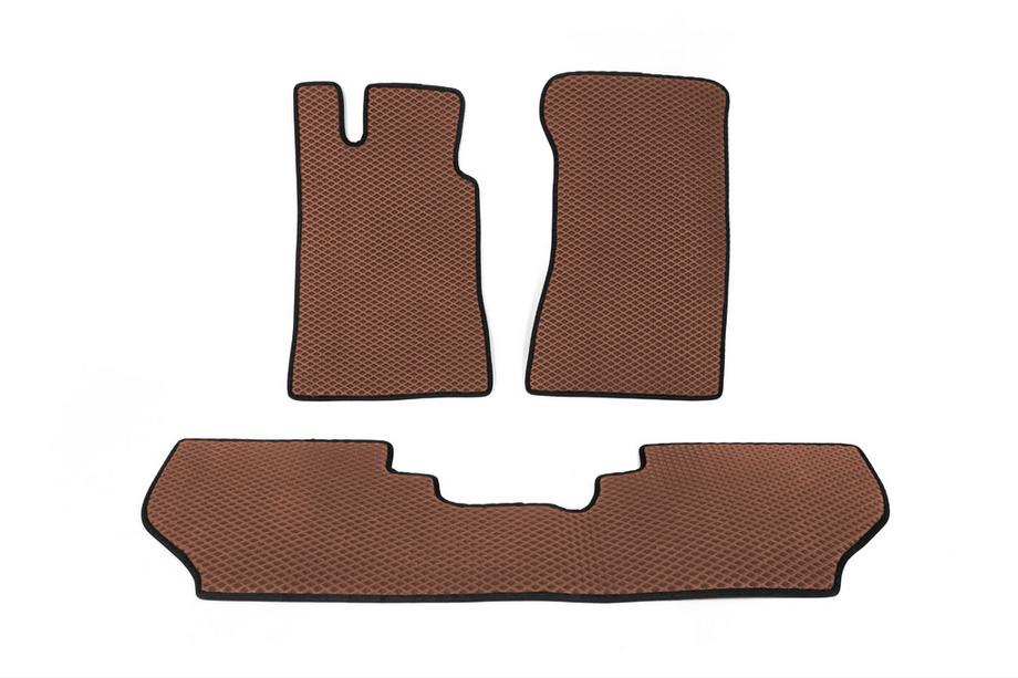 Toyota Land Cruiser 70 1984- EVA Floor Mats (Brown) Image