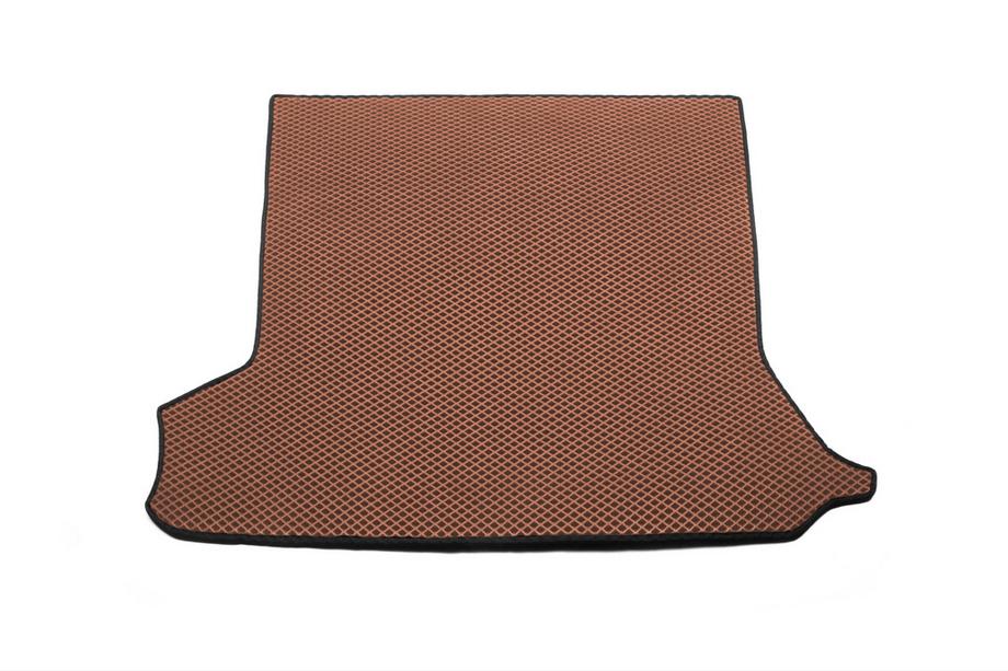 Toyota Land Cruiser 70 1984- Trunk mat without rear seats (EVA, Brown) Photo 1