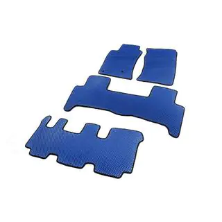 EVA Floor Mats (3 Rows, Blue) photo 2