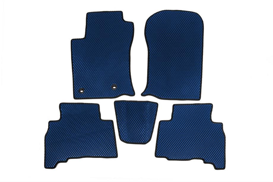Lexus GX460 2009-2023 EVA Floor Mats (Blue) 5-Seater, 2013-2022 Image