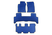 Toyota Land Cruiser Prado 120 2002-2009 EVA Floor Mats (3 Rows, Blue) photo 1