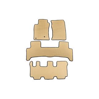 EVA Floor Mats (3 Rows, Beige) Toyota Land Cruiser Prado 120 2002-2009 photo 1