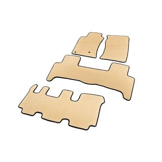 EVA Floor Mats (3 Rows, Beige) Toyota Land Cruiser Prado 120 2002-2009 photo 2