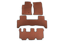 Lexus GX470 2002-2009 EVA Floor Mats (3 Rows, Brown) photo 1