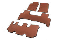 Lexus GX470 2002-2009 EVA Floor Mats (3 Rows, Brown) photo 2