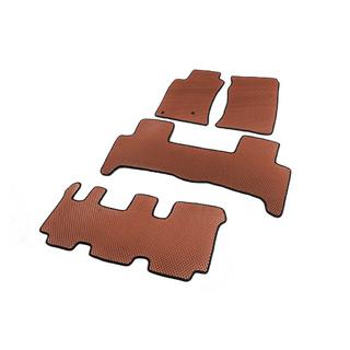 EVA Floor Mats (3 Rows, Brown) Lexus GX470 2002-2009 photo 2