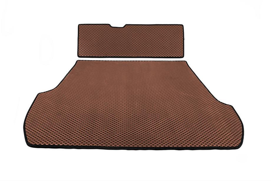 Lexus LX570/450d 2008-2022 Trunk Mat V-2 (EVA, 5 Seats, Brown) Image