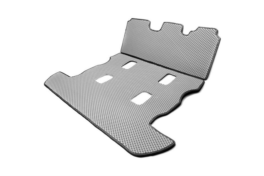Toyota Land Cruiser 200 2007-2021 Trunk Mat 2 pcs (EVA, 7 seats, Gray) Photo 3