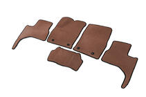Toyota Land Cruiser 300 2021- EVA Floor Mats (Brown) photo 2