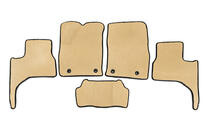 Toyota Land Cruiser 300 2021- EVA Floor Mats (Beige) photo 1