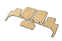 Toyota Land Cruiser 300 2021- EVA Floor Mats (Beige) photo 2