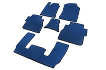Toyota Sequoia 2007-2022 EVA Floor Mats 3 Rows (Blue) photo 2