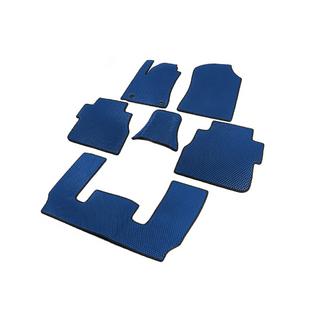 EVA Floor Mats 3 Rows (Blue) photo 2