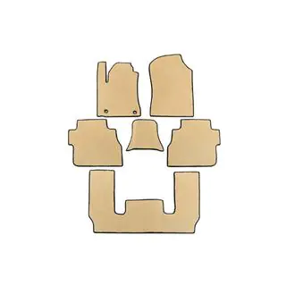 EVA Floor Mats 3 Rows (Beige) photo 1