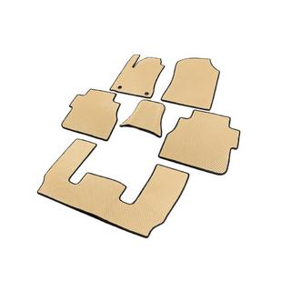 EVA Floor Mats 3 Rows (Beige) photo 2