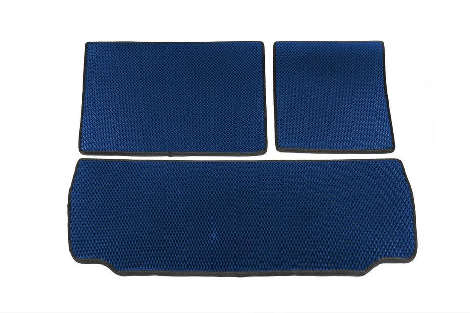 Toyota Sequoia 2007-2022 Trunk Mat (EVA, Blue) Image