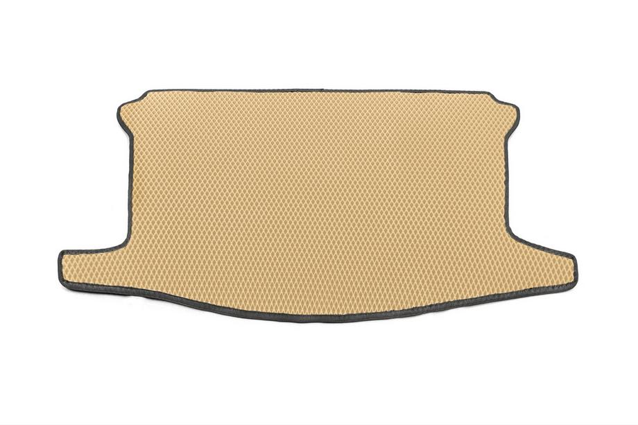 Toyota Yaris 2010-2020 Trunk Mat (EVA, Beige) Image