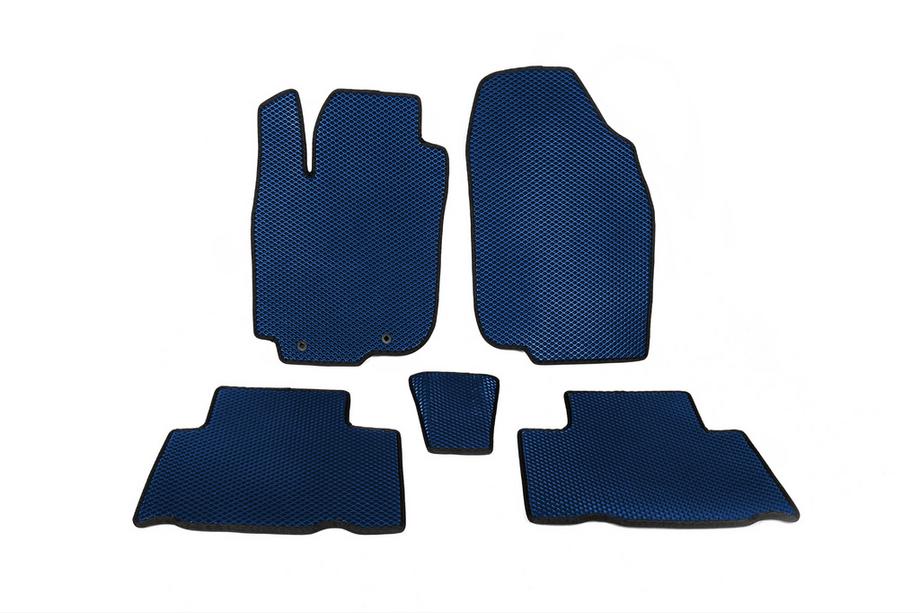 Toyota Rav 4 2006-2013 EVA Floor Mats (Blue) Image