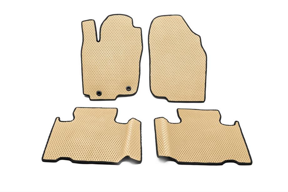 Toyota Rav 4 2013-2018 EVA Floor Mats (Beige) Image