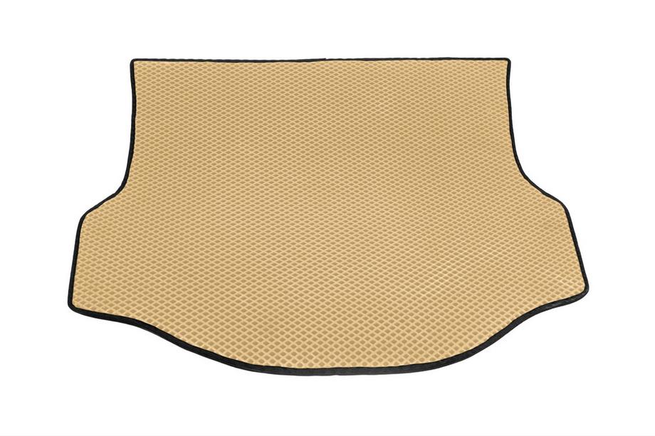 Toyota Rav 4 2013-2018 Trunk Mat with Spare Wheel Well (EVA, Beige) Image