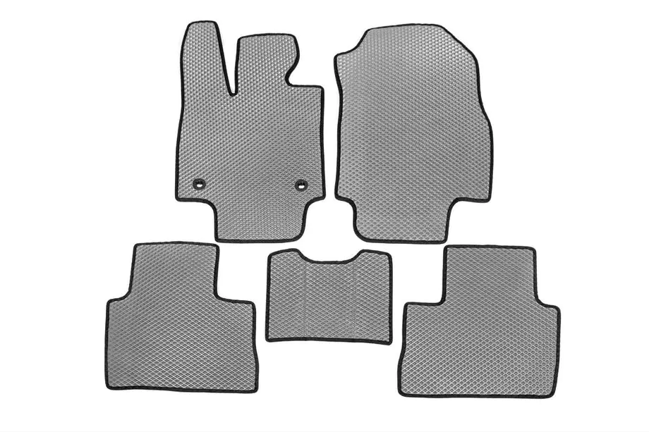 Toyota Rav 4 2019–2025 EVA Floor Mats Automatic Transmission (Gray) Image