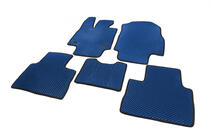 Toyota Rav 4 2019–2025 EVA Floor Mats Automatic Transmission (Blue) photo 2