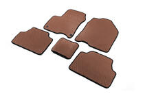 Hyundai Kona 2017-2023 EVA Floor Mats V1 (Electric, Brown) photo 2