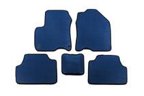 Hyundai Kona 2017-2023 EVA Floor Mats V1 (Electric, Blue) photo 1