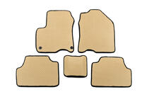 Hyundai Kona 2017-2023 EVA Floor Mats V1 (Electric, Beige) photo 1