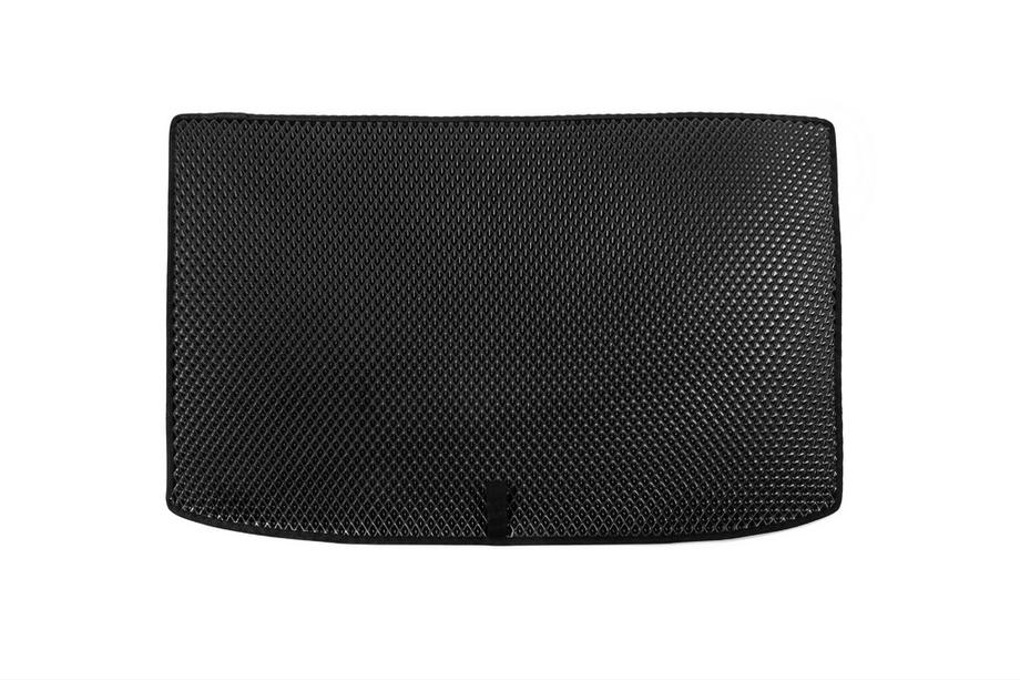 Hyundai Kona 2017-2023 EVA Trunk Mat V1 (Black) Image