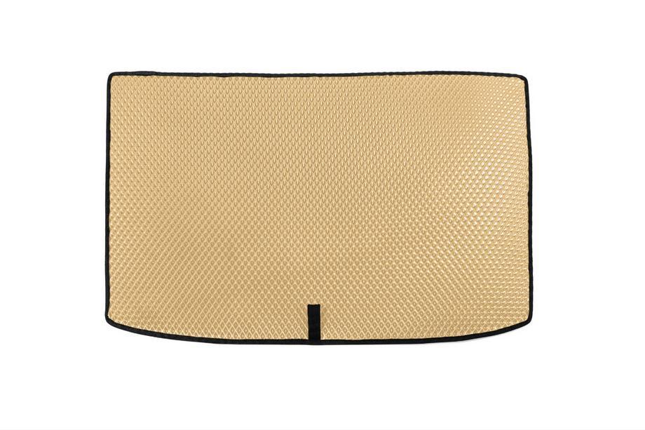 Hyundai Kona 2017-2023 EVA Trunk Mat V1 (Beige) Image