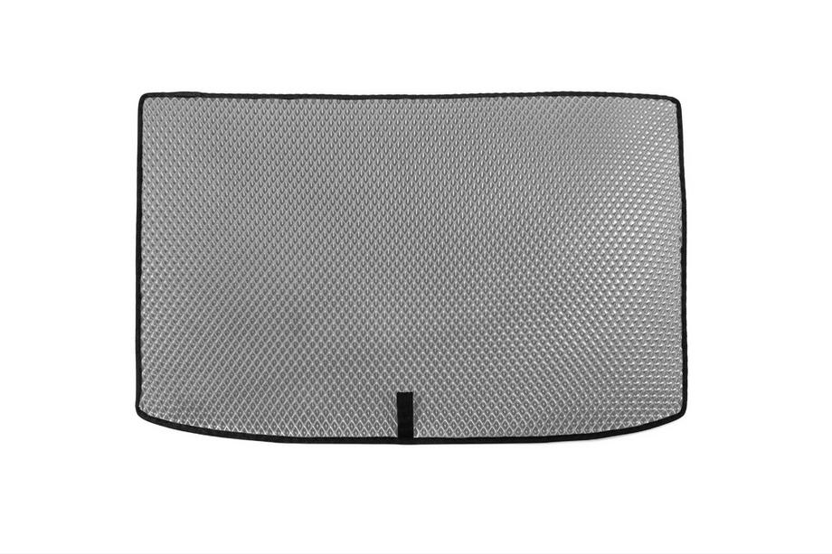 Hyundai Kona 2017-2023 EVA Trunk Mat V1 (Gray) Image