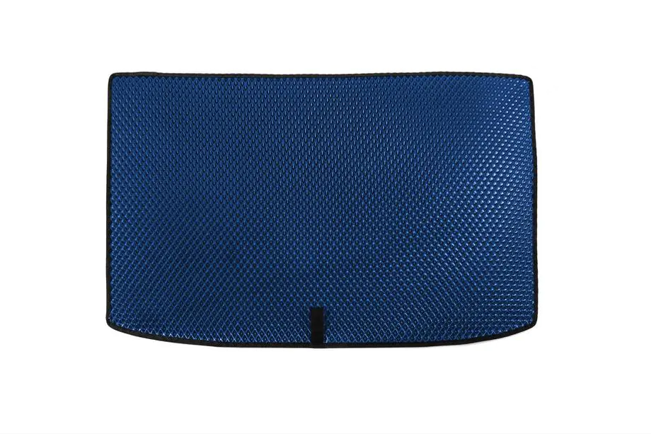 Hyundai Kona 2017-2023 EVA Trunk Mat V1 (Blue) Image
