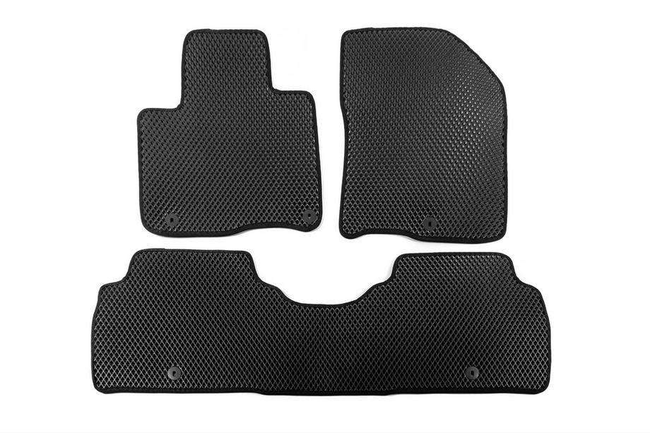 Kia Sorento IV MQ4 2020- EVA floor mats (5-seater, black) Image