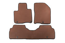 Kia Sorento IV MQ4 2020- EVA floor mats (5-seater, Brown) photo 1