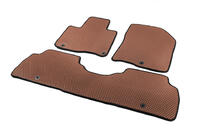 Kia Sorento IV MQ4 2020- EVA floor mats (5-seater, Brown) photo 2