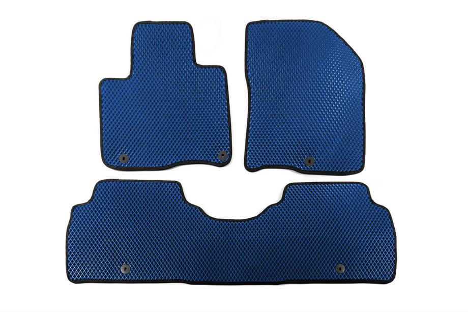 Kia Sorento IV MQ4 2020- EVA floor mats (5-seater, Blue) Image