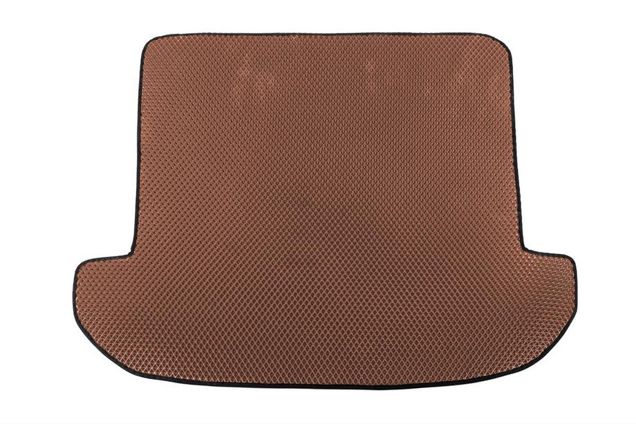 Kia Sorento IV MQ4 2020- EVA trunk mat (5 seats, Brown) Image