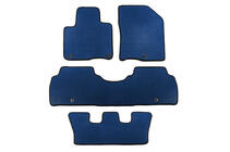 Kia Sorento IV MQ4 2020- EVA floor mats (7-seater, Hibrid, Blue) photo 1