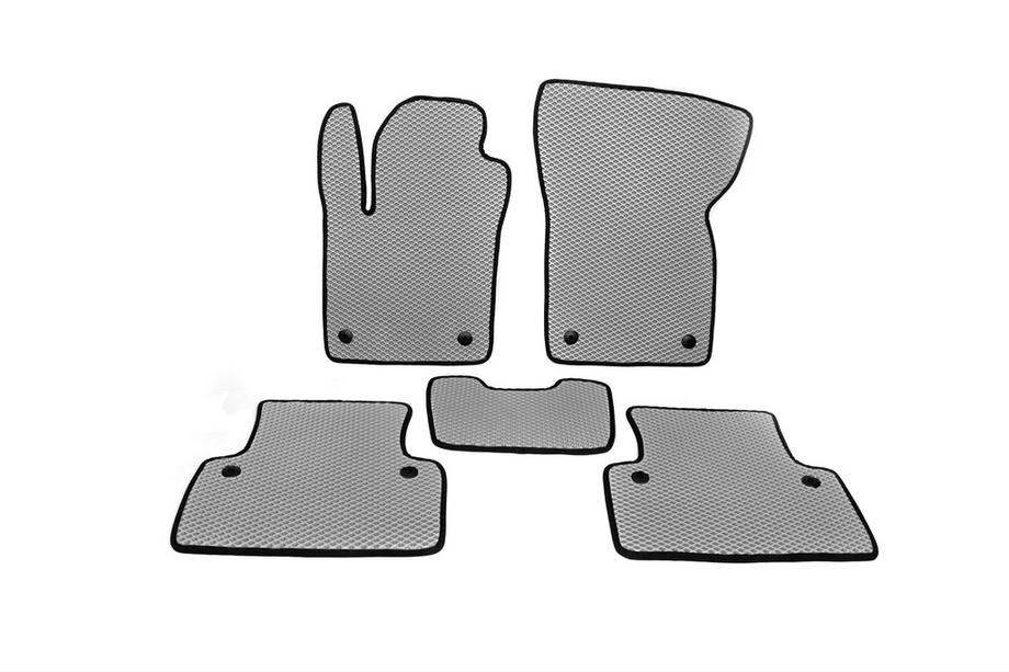 Volvo S40 2004-2012 EVA Floor Mats (Gray) Image