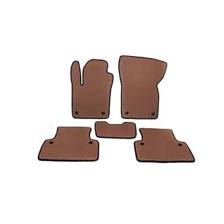 EVA Floor Mats (Brown) Volvo S40 2004-2012 photo 1