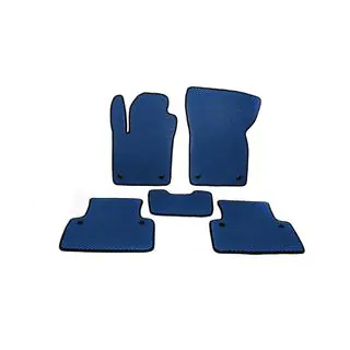 EVA Floor Mats (Blue) Volvo S40 2004-2012 photo 1