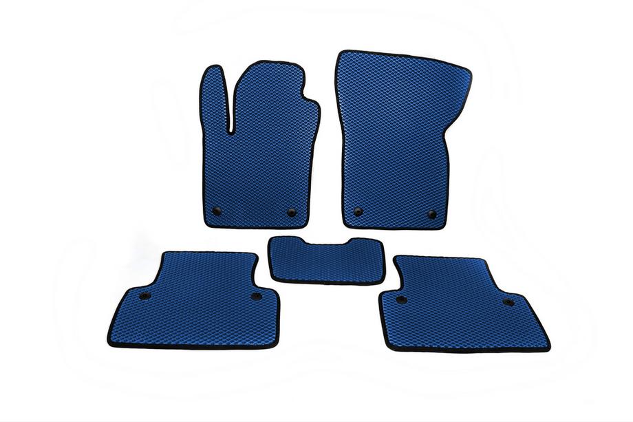 Volvo S40 2004-2012 EVA Floor Mats (Blue) Image
