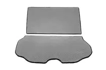 Volvo XC70 2007-2013 Trunk Mat 2-Piece (EVA, Gray) photo 1