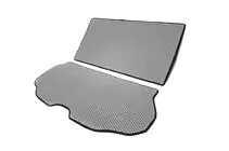 Volvo XC70 2007-2013 Trunk Mat 2-Piece (EVA, Gray) photo 2