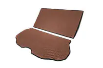 Volvo XC70 2007-2013 Trunk Mat 2-Piece (EVA, Brown) photo 2